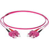 Digitus Cavo patch LWL, duplex, connettore SC > SC, multimodo OM4 viola