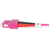 Digitus Cavo patch LWL, duplex, connettore SC > SC, multimodo OM4 viola