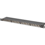 Digitus DN-91624S-SL-EA, Patch Panel Nero