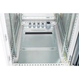 Digitus Industrial Network Cabinet, Indoor, IP55, IT armadio grigio chiaro, Rack indipendenti, 24U, 1500 kg, Lucchetti, Gestione dei cavi ottimizzata, Grigio