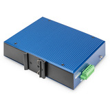 Digitus Rete Ethernet Gigabit 16 porte, Interruttore blu