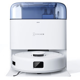 ECOVACS DEEBOT mini Robot Aspirapolvere Lavapavimenti, 9000Pa, ZeroTangle 2.0, TrueMapping 2.0, Asciugatura ad Aria Calda 45°C, Svuotamento Automatico, Lavaggio Profondo Intelligente, Blue, Aspirazione robot bianco/Blu, 9000Pa, ZeroTangle 2.0, TrueMapping 2.0, Asciugatura ad Aria Calda 45°C, Svuotamento Automatico, Lavaggio Profondo Intelligente, Blue, Senza sacchetto, Blu, Bianco, Rotondo, Sacchetto per la polvere, Carica, Purification, 55 dB