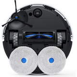 ECOVACS DEEBOT mini Robot Aspirapolvere Lavapavimenti, 9000Pa, ZeroTangle 2.0, TrueMapping 2.0, Asciugatura ad Aria Calda 45°C, Svuotamento Automatico, Lavaggio Profondo Intelligente, Blue, Aspirazione robot bianco/Blu, 9000Pa, ZeroTangle 2.0, TrueMapping 2.0, Asciugatura ad Aria Calda 45°C, Svuotamento Automatico, Lavaggio Profondo Intelligente, Blue, Senza sacchetto, Blu, Bianco, Rotondo, Sacchetto per la polvere, Carica, Purification, 55 dB