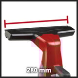 EINHELL Power X-Change BRILLIANTO, Lavavetri rosso