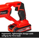 EINHELL TE-AP 18 Li Nero, Rosso rosso/Nero, Nero, Rosso, 2,2 cm, 10 cm, 6 mm, Batteria, 80 mm