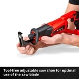 EINHELL TE-AP 18 Li Nero, Rosso, Scambiarsi sega rosso/Nero, Nero, Rosso, 2,2 cm, 10 cm, 6 mm, Batteria, 80 mm