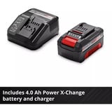 EINHELL TE-SV 18 Li (1x 4,0), Aspirapolvere verticale rosso/Nero