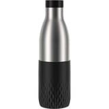 Emsa Bludrop Sleeve N3111100 borraccia Uso quotidiano 700 ml Acciaio inox Nero, Acciaio inox, Thermos Nero, 700 ml, Uso quotidiano, Nero, Acciaio inox, Acciaio inox, 12 h, 6 h