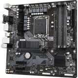 GIGABYTE B760M DS3H DDR4 Scheda Madre - Supporta CPU Intel Core di 14a Generazione, VRM Digitale 6+2+1 Fasi, fino a 5333MHz DDR4 (OC), 2xPCIe 4.0 M.2, LAN 2.5GbE, USB 3.2 Gen2 Nero/grigio, VRM Digitale 6+2+1 Fasi, fino a 5333MHz DDR4 (OC), 2xPCIe 4.0 M.2, LAN 2.5GbE, USB 3.2 Gen2, Intel, LGA 1700, Intel® Celeron®, Intel® Core™ i3, Intel® Core™ i5, Intel® Core™ i7, Intel® Core™ i9,..., LGA 1700, 128 GB, DDR4-SDRAM