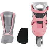 GLOBBER Learning Skates 2 in 1 Gr. 30-33, Pattini in linea rosa