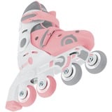 GLOBBER Learning Skates 2 in 1 Gr. 30-33, Pattini in linea rosa