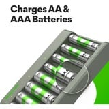 GP Batteries GPRCKCHE821389, Caricabatterie grigio