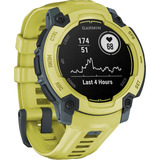 Garmin Instinct E, Smartwatch calce/Limone verde