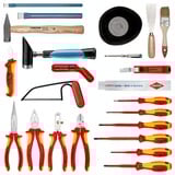 KNIPEX 00 21 02 EL, Set di strumenti Nero