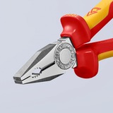 KNIPEX KP-0306180 Pinze, Pinze universali rosso/Giallo, Rosso/giallo, 18 cm, 264 g