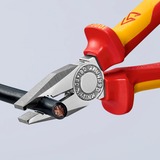 KNIPEX KP-0306180 Pinze, Pinze universali rosso/Giallo, Rosso/giallo, 18 cm, 264 g