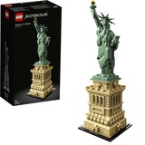 LEGO Architecture Statua della Libertà, Giochi di costruzione Set da costruzione, 16 anno/i, 1685 pz, 1,35 kg