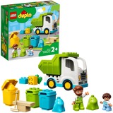 LEGO DUPLO Camion della spazzatura e riciclaggio, Giochi di costruzione Set da costruzione, 2 anno/i, Plastica, 19 pz, 502 g