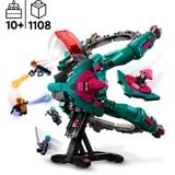 LEGO Marvel Super Heroes L’astronave dei Nuovi Guardiani, Giochi di costruzione Set da costruzione, 10 anno/i, Plastica, 1108 pz, 1,58 kg
