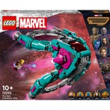 LEGO Marvel Super Heroes Marvel 76255 L’Astronave dei Nuovi Guardiani, Giocattolo da Costruire dei Guardiani della Galassia Volume 3 con Minifigure, Giochi di costruzione Giocattolo da Costruire dei Guardiani della Galassia Volume 3 con Minifigure, Set da costruzione, 10 anno/i, Plastica, 1108 pz, 1,58 kg
