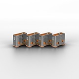 Lindy 40463 clip sicura Bloccaporte USB tipo A Arancione Acrilonitrile butadiene stirene (ABS) 10 pz arancione , Bloccaporte, USB tipo A, Arancione, Acrilonitrile butadiene stirene (ABS), 10 pz, Sacchetto di politene