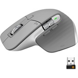 Logitech MX Master 3 mouse Mano destra Wireless a RF + Bluetooth Laser 4000 DPI grigio, Mano destra, Laser, Wireless a RF + Bluetooth, 4000 DPI, Grigio