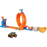 Mattel Monster Trucks JBX64 veicolo giocattolo, Ippodromo Pista per veicoli da gioco, 4 anno/i, Metallo, Multicolore