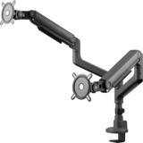 One for all Universal Schwerlast-Monitorarm DM 5210 Dual Heavy Duty, Base per monitor Nero