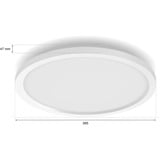 Philips Hue Hue White & Color Ambiance Surimu plafoniera rotonda, Luce LED bianco