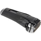 Procter & Gamble Series 9 Pro+ 9660CC Rasoio Trimmer Nero, Argento Nero, Rasoio, Nero, Argento, Acciaio inox, Pulsanti, LED, CA/Batteria
