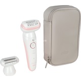 Procter & Gamble Silk-épil 9 9-030 40 pinzette Bianco, Epilatore bianco/Rosa, Bianco, 40 pinzette, MicroGrip, Epilazione, Rasatura, CA/Batteria, 100 - 240 V