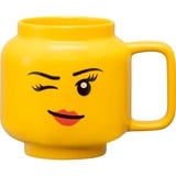 Room Copenhagen Tazza in ceramica LEGO Winking Girl, grande giallo