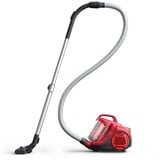 Rowenta Swift Power RO2913 Cyclonic, Aspirapolvere rosso, 900 W, A cilindro, Secco, Senza sacchetto, 1,2 L, Filtro igienico