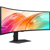SAMSUNG S95UC Monitor PC 124,5 cm (49") 5120 x 1440 Pixel Dual QHD LCD Nero, Monitor LED Nero, 124,5 cm (49"), 5120 x 1440 Pixel, Dual QHD, LCD, 5 ms, Nero