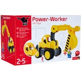 Simba Power-Worker Digger + Figurine,  veicolo da gioco giallo/grigio, Digger, 2 anno/i, Giallo