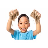 Spin Master Kinetic Sand, 5 kg di Sabbia Naturale Marrone per Modellare e Creare, 3+ Anni, Gioco di sabbia Kinetic Sand , 5 kg di Sabbia Naturale Marrone per Modellare e Creare, 3+ Anni, Sabbia cinetica per bambini, 3 anno/i, Non tossico, Marrone