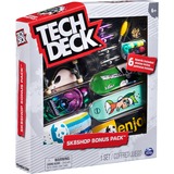 Spin Master Tech Deck, Sk8shop Bonus Pack multi colorata, Tech Deck , Sk8shop Bonus Pack, Fingerboard, 6 anno/i