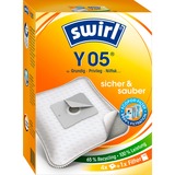 Swirl Y 05 Sacchetto per la polvere Sacchetto per la polvere, Bianco, Dirt Devil, Progress, Samsung, 4 pz