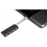 Targus 4-Port USB Hub USB 2.0, USB 2.0, 480 Mbit/s, Nero, Plastica, Cina