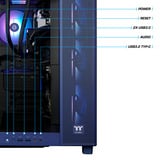 Thermaltake PC-000117-DE, PC Gaming viola/trasparente