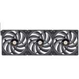Thermaltake TOUGHFAN EX14 Pro High Static Pressure PC Cooling Fan – Swappable Edition, Ventola Nero