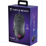 Turtle Beach Pure SEL - Mouse da gioco RGB ergonomico ultraleggero, sensore ottico a 8K DPI, sistema di pretensionamento, illuminazione RGB - Nero Nero, sensore ottico a 8K DPI, sistema di pretensionamento, illuminazione RGB - Nero, Mano destra, Ottico, USB tipo A, 8000 DPI, Nero