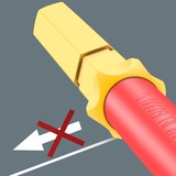 Wera 05006614001, Cacciavite rosso/Giallo