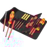 Wera Kraftform Kompakt VDE 18 Universal 2 Tool Finder, 18 pezzi, Cacciavite rosso/Giallo