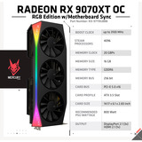 XFX Radeon RX 9070 XT Quicksilver, Scheda grafica Nero