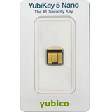 Yubico YubiKey 5 Nano, Chiave di brevetto Nero