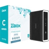 ZOTAC ZBOX-CI649NANO-BE, Barebone Nero/Bianco