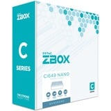 ZOTAC ZBOX-CI649NANO-BE, Barebone Nero/Bianco
