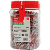 fischer DUOPOWER 8x40, 570549, Tassello grigio chiaro/Rosso