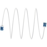 goobay Cavo patch ultraflessibile Cat.6a slim, U/UTP bianco